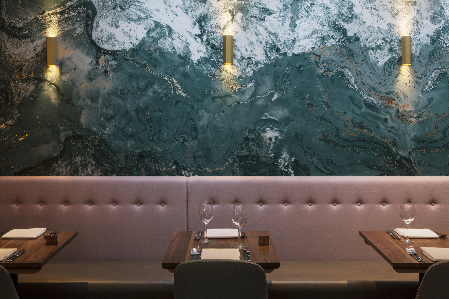 Felix Seafood Grill Restaurant – Bespoke Wallcoverings